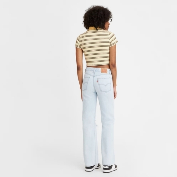 Levi's Low Pro Straight A09640011 Light Wash Jeans NWT size 30 - Picture 3 of 15